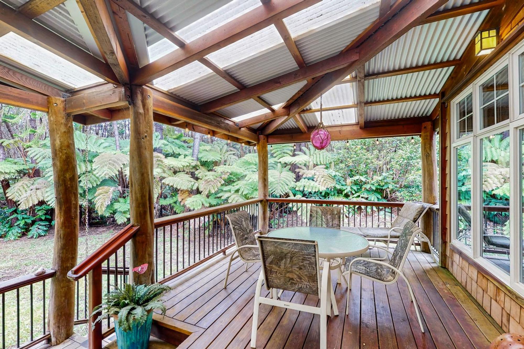 Hale Hapu'U Villa Volcano Eksteriør bilde